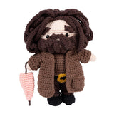 De gehaakte Hagrid amigurumi van 16 cm
