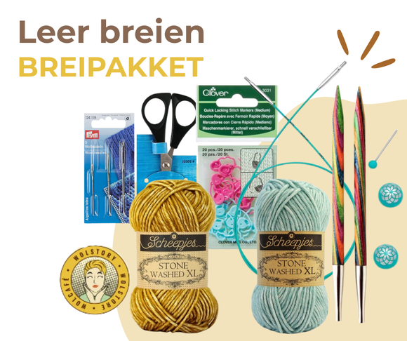 Leer breien breipakket