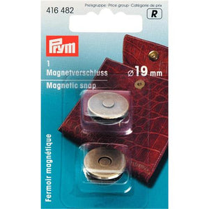 Prym magneetsluiting 19mm oudmessing