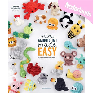 Mini Amigurumi's voor beginners (pre-order, leverbaar vanaf september)
