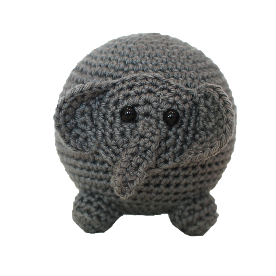 Speelbal olifant - haakpatroon