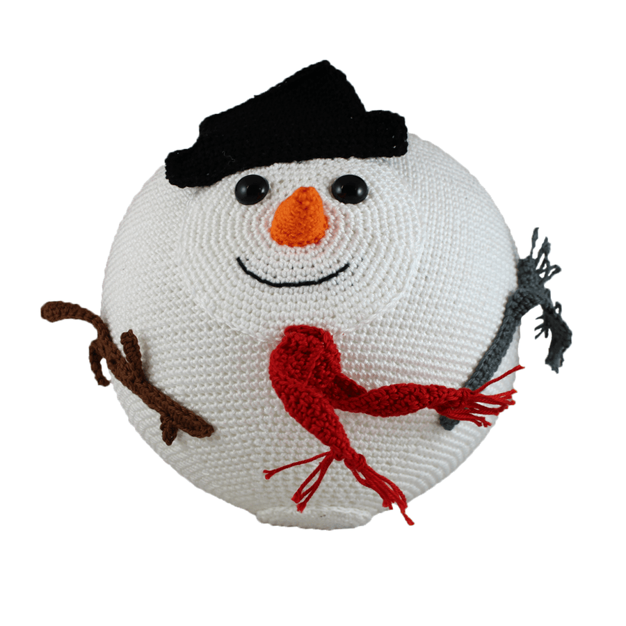 Ballonbal Sneeuwman - Patroon (gedrukt)