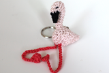 Flamingo sleutelhanger