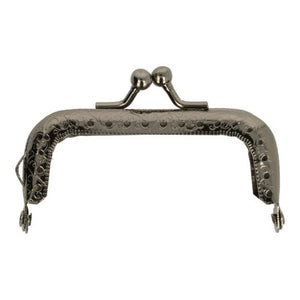 Portemonneesluiting metaal recht - 7 cm