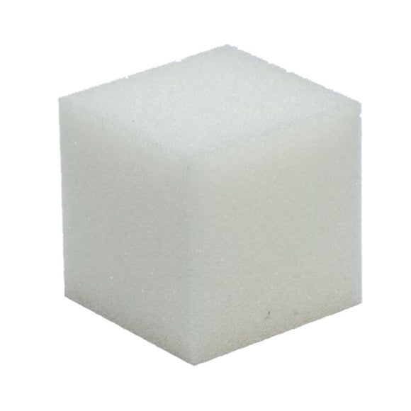 Schuimrubber kubus 10x10 cm